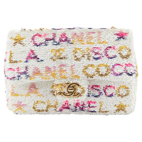 chanel sequin bag 2020|chanel disco bag.